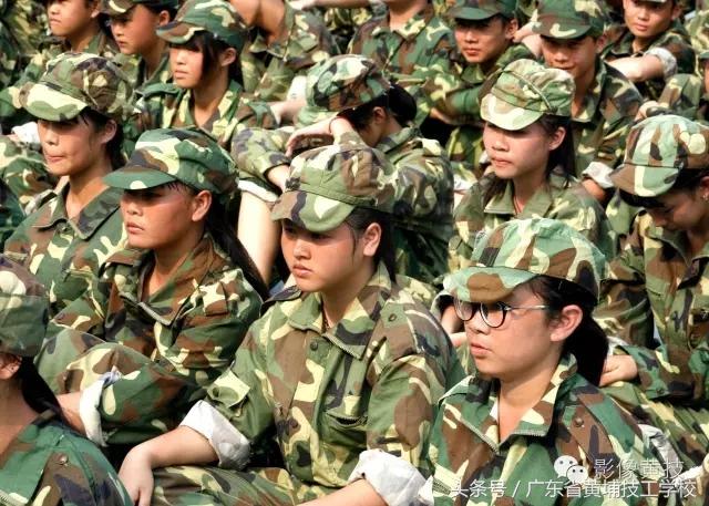 广州黄埔造船厂技工学校军训,广州黄埔技工学校军训图片