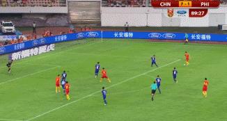 邓涵文中甲进球视频,邓涵文国足