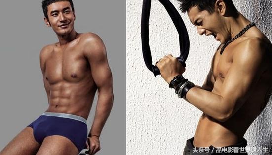 男明星肌肉大盘点,男明星肌肉照