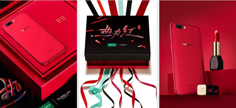 科技与时尚相结合,oppo手机和娇兰合作