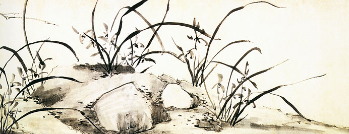 有关梅兰竹菊的中国国画作品,国画梅兰竹菊