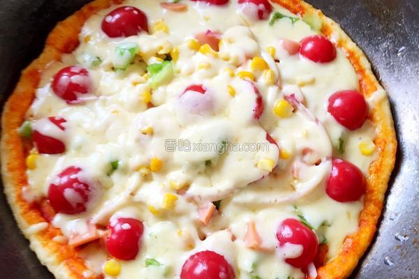 平底锅披萨必胜客,家常披萨平底锅的做法