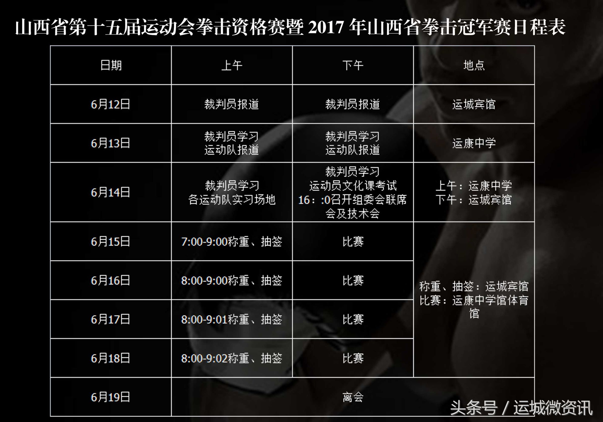 拳力以赴行动派综艺免费观看,山西第16届运动会拳击