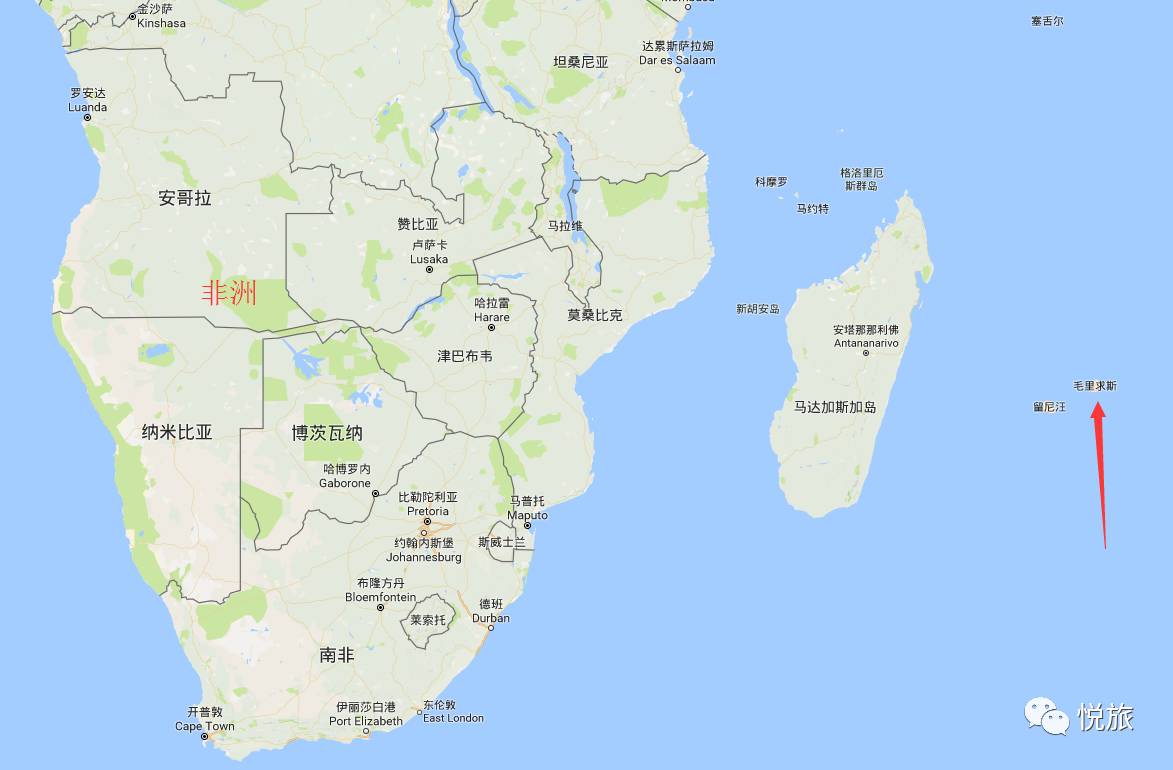 毛里求斯免签,毛里求斯在中国免签停留时间