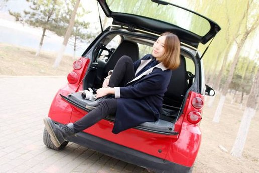 smart车主真实感受,萌妹子评车