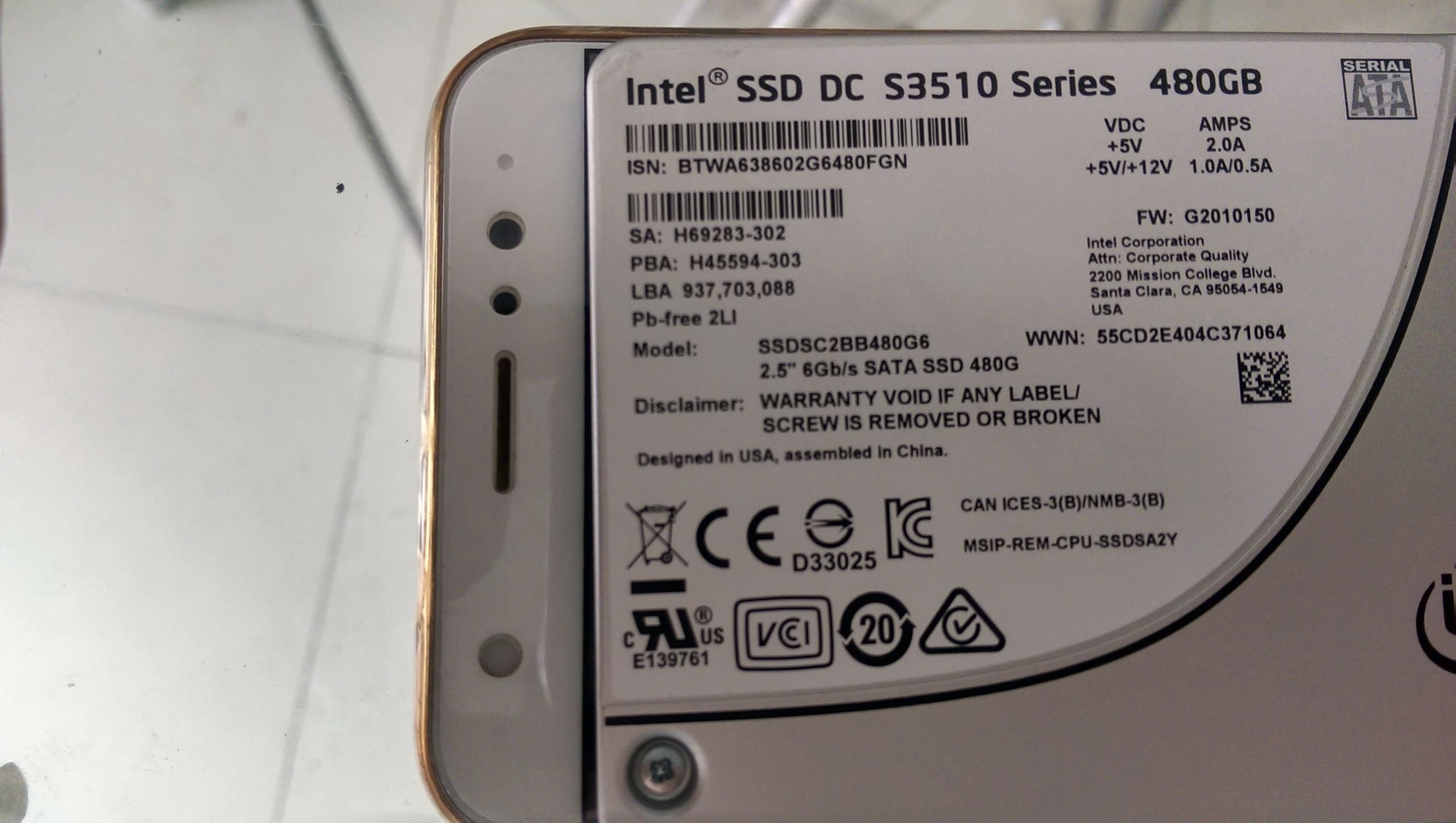 英特尔s3510固态硬盘,英特尔s3510固态硬盘读写速度