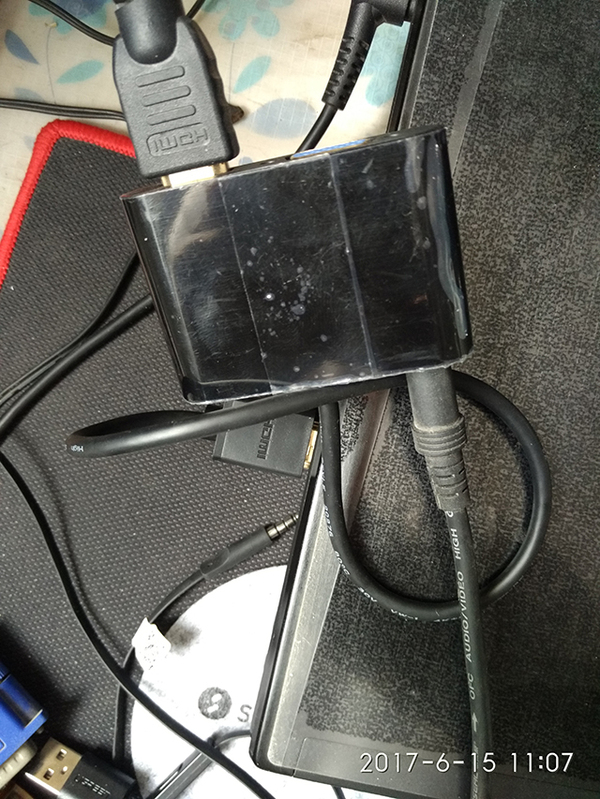 绿联hdmi转vga转换器高清转换头,vgahdmi转换器接口