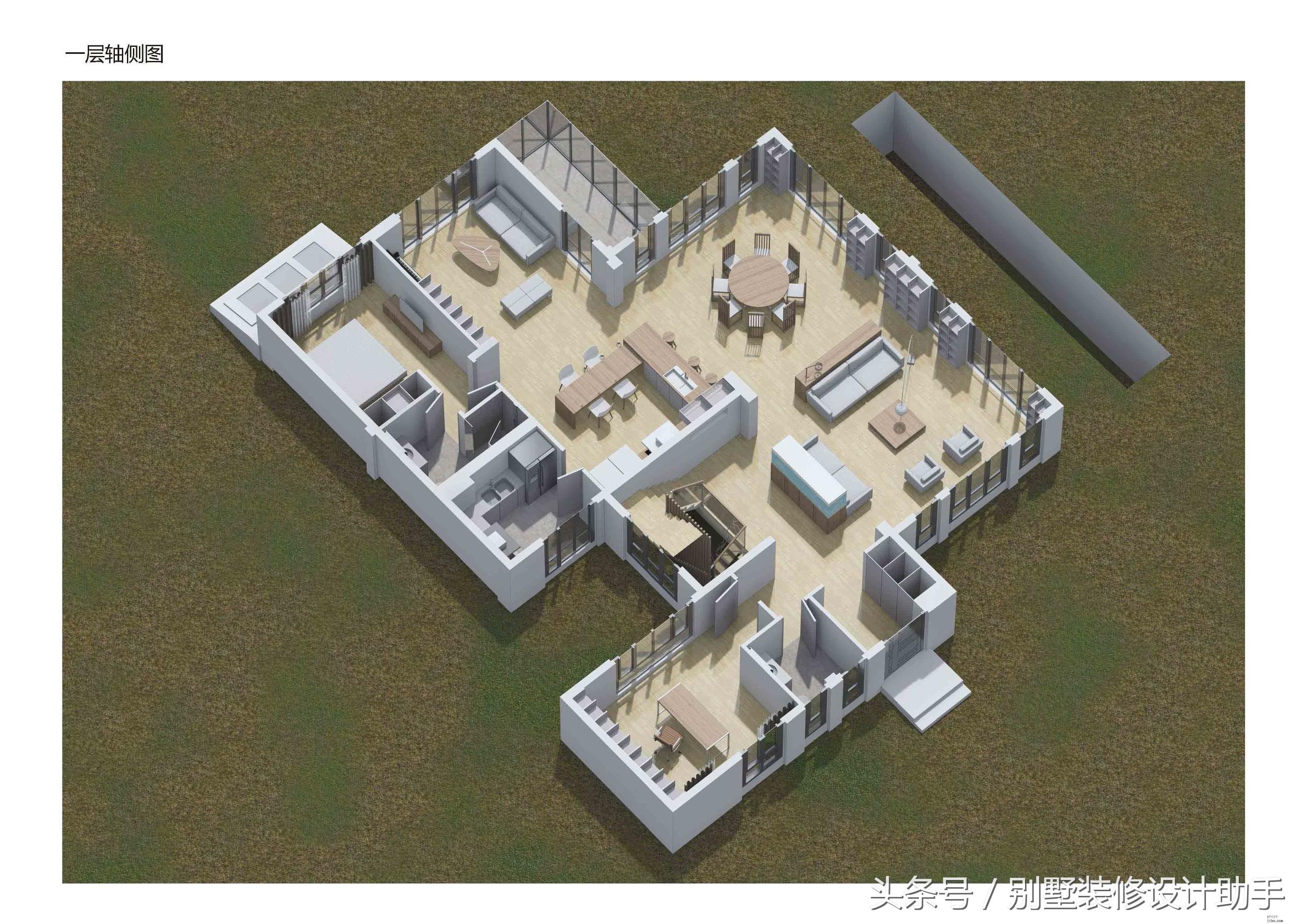 600平别墅装地源热泵,装修光伏太阳能阳光房