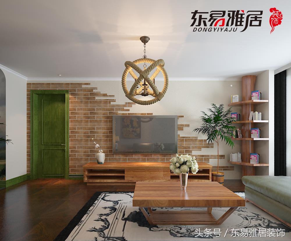 大庆装修公司哪家好-东易雅居装饰-万达167㎡效果图