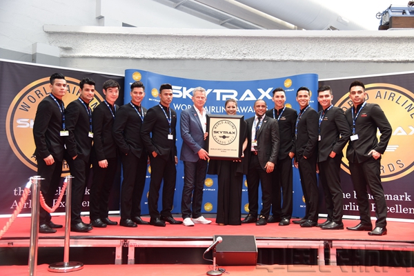 亚洲航空连续9年获“世界最佳低成本航空”殊荣