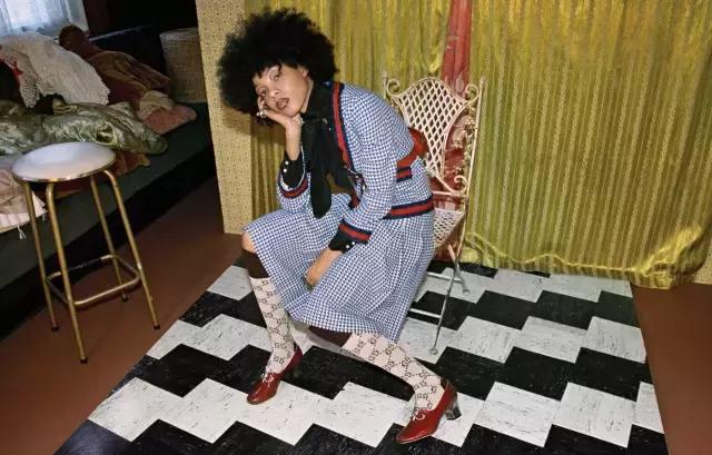 gucci华丽复古,gucci惊艳时尚圈