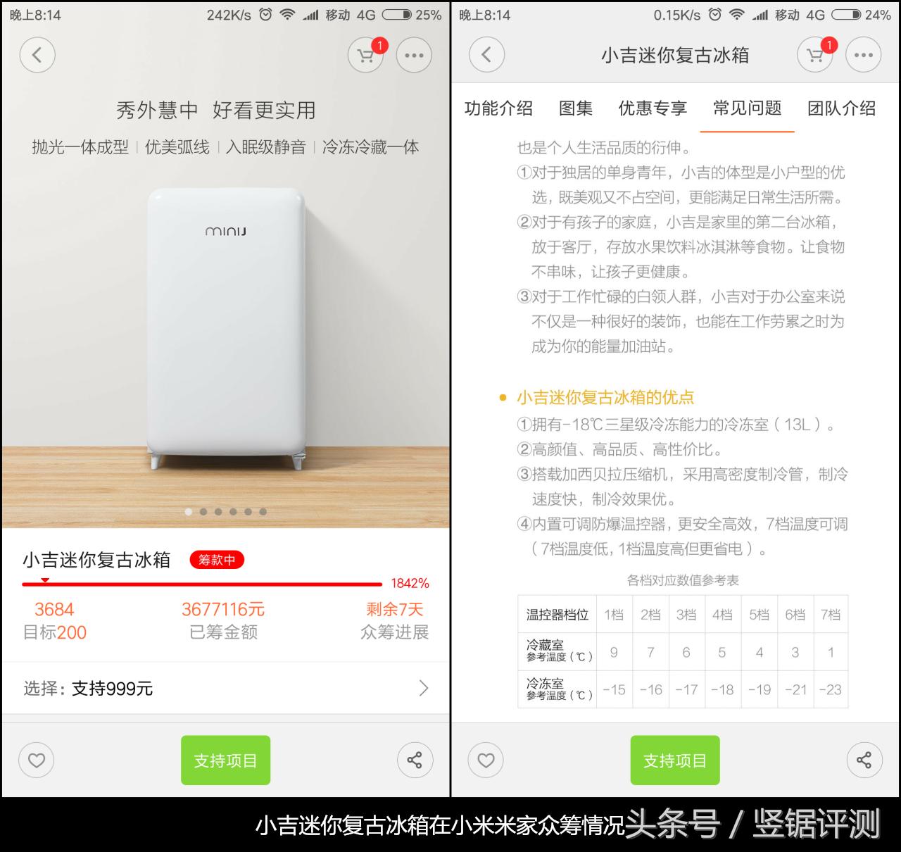 小米众筹冰箱3999,小米最新三开门冰箱