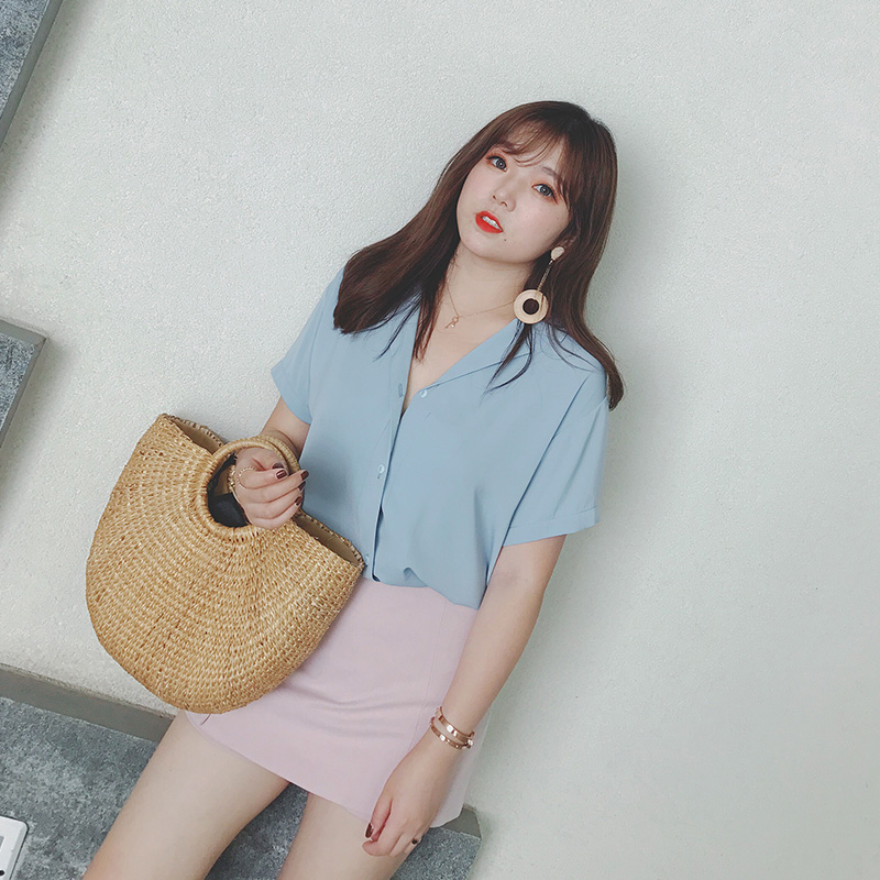 130-200斤可穿的XL-5XL大码女装雪纺衫