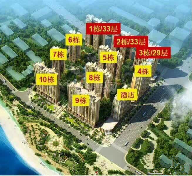 大亚湾海景房价格表,大亚湾海景城最高房价