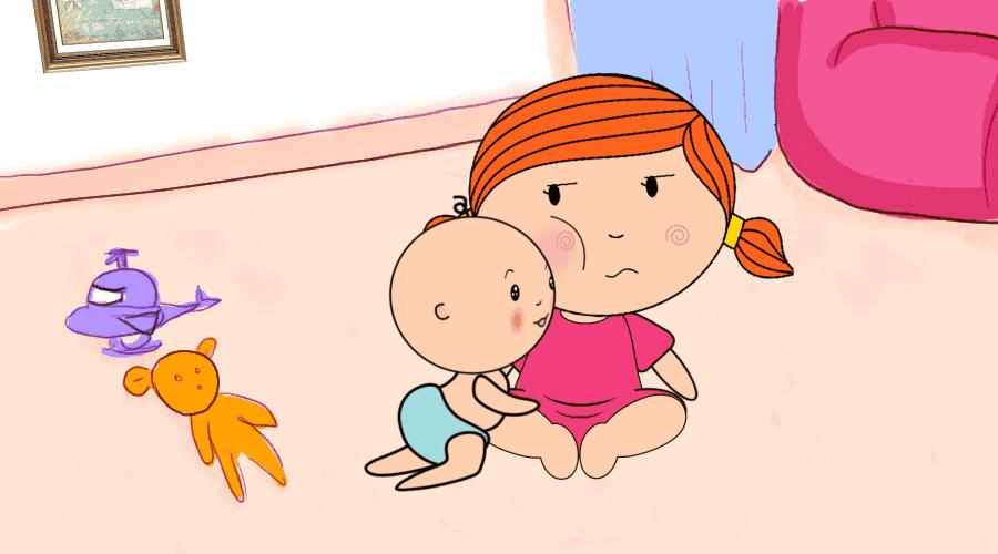 宝宝脸红摸上去硬硬的,刺激婴儿自主如厕