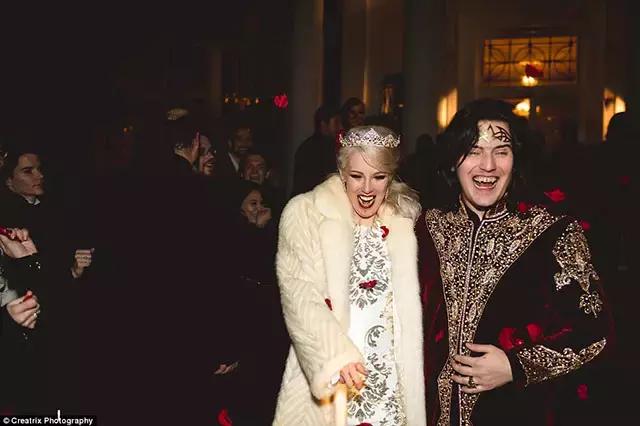 吸血鬼婚礼主题,吸血鬼风格的婚礼