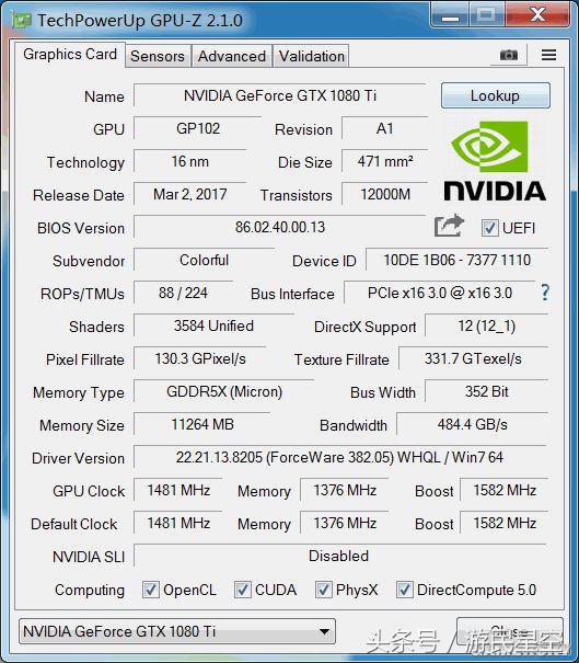 gtx1080ti显卡突出的性能,gtx1080ti显卡为什么比别的都贵