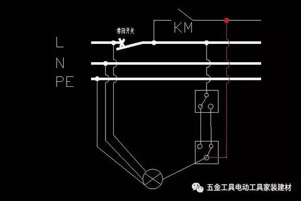 双控开关的接线方法和接线图,双控开关怎么接线图示