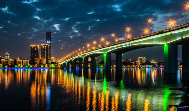 骑行柳州环江滨水观光道,柳州环江滨大道骑行