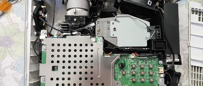 明基w1070投影仪怎么拆镜头,明基投影机w1060换风扇图