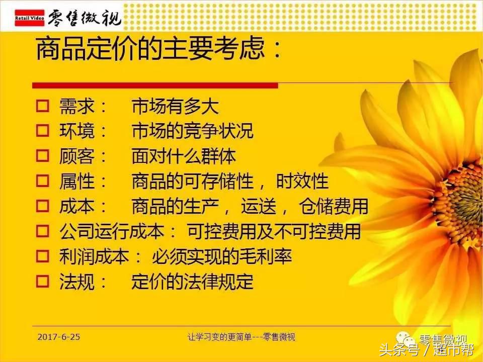 超市采购对商品如何定价-零售微视