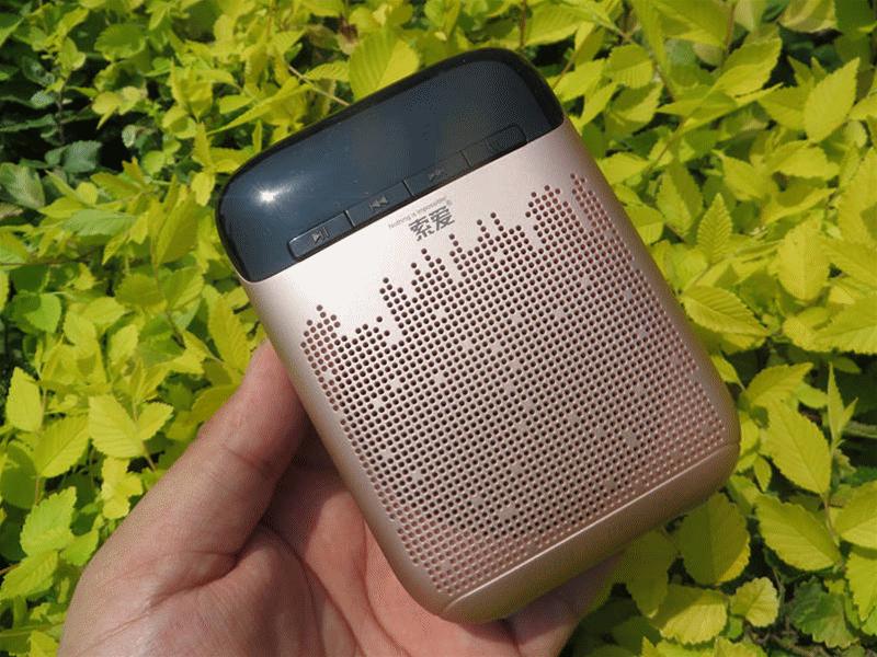 索爱小蜜蜂扩音器怎么扩音,索爱教师专用扩音器