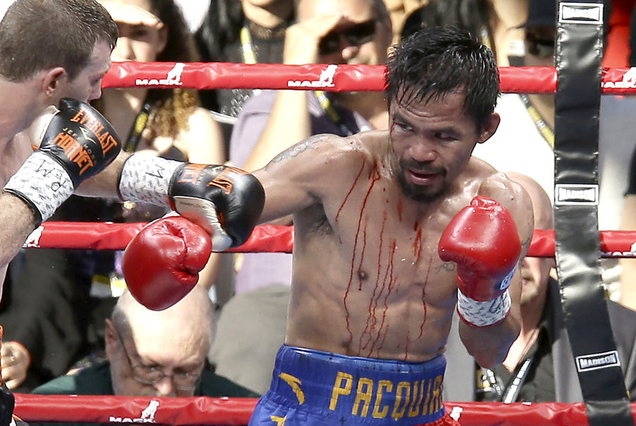 帕奎奥菲律宾反应,帕奎奥获胜菲律宾