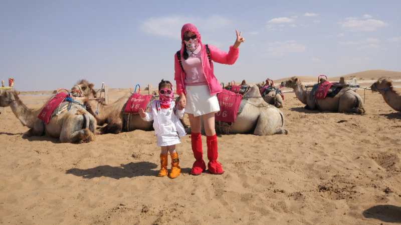 带娃去沙坡头,带上萌娃去旅行