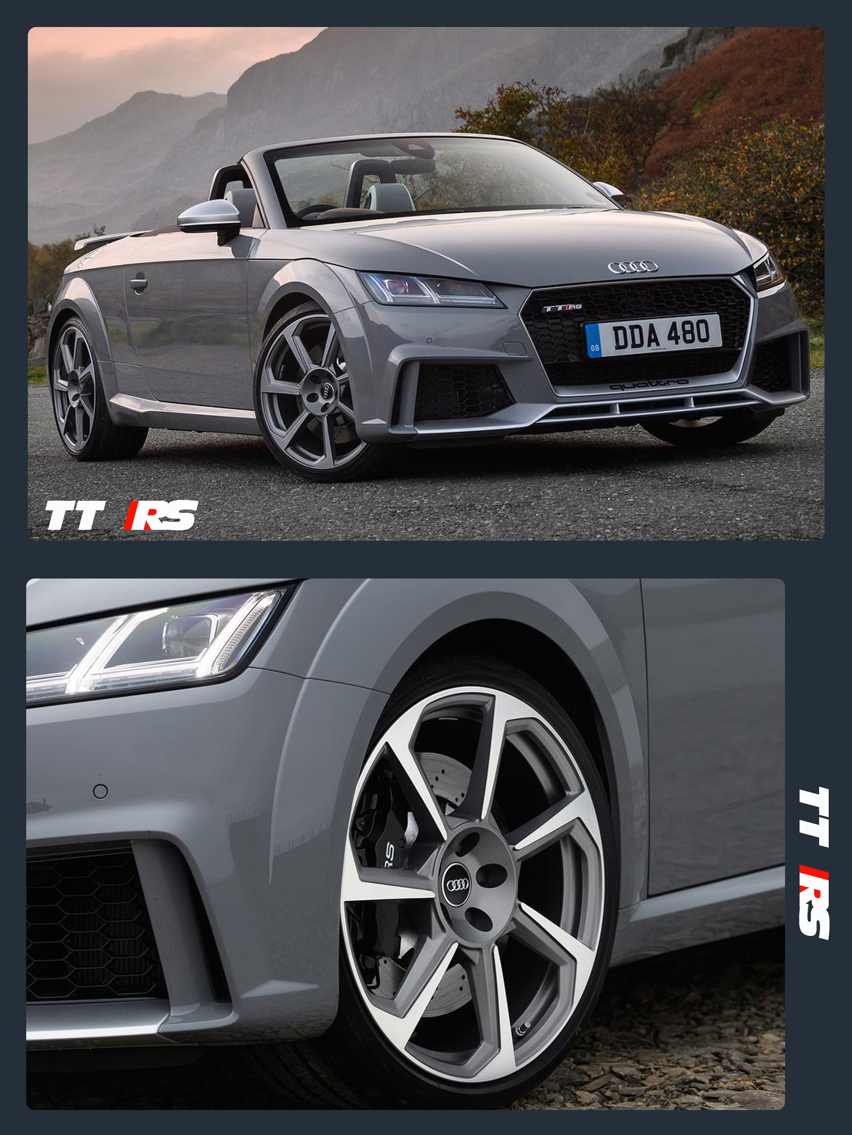 实力直逼百万级超跑，奥迪TTRS敞篷版