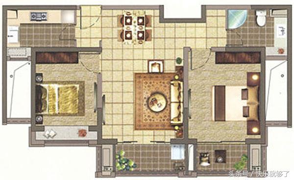 中环国际三期顶楼复式户型图,中环国际公寓三期156平
