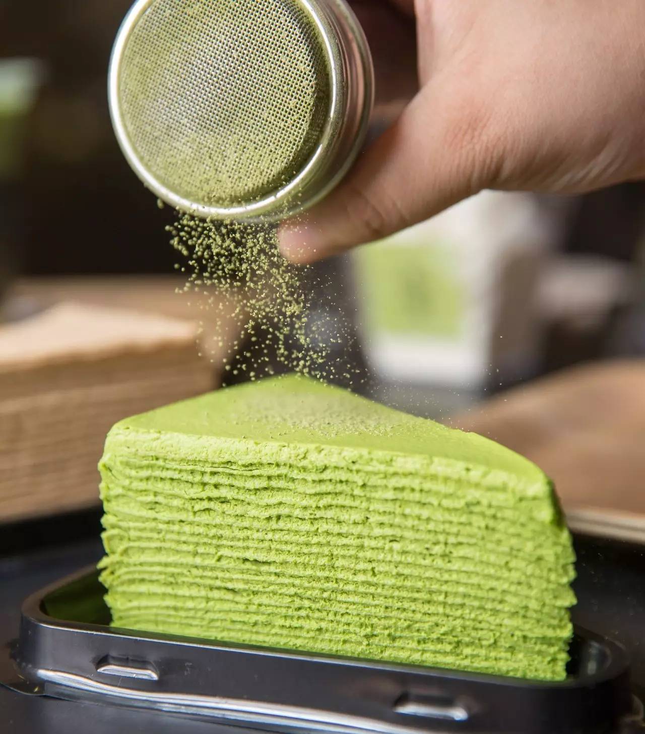 用抹茶做的好喝饮品,简单3种食材就能做的抹茶蛋糕