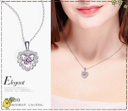 925纯银珍珠耳饰品高档气质,925纯银饰品项链时尚