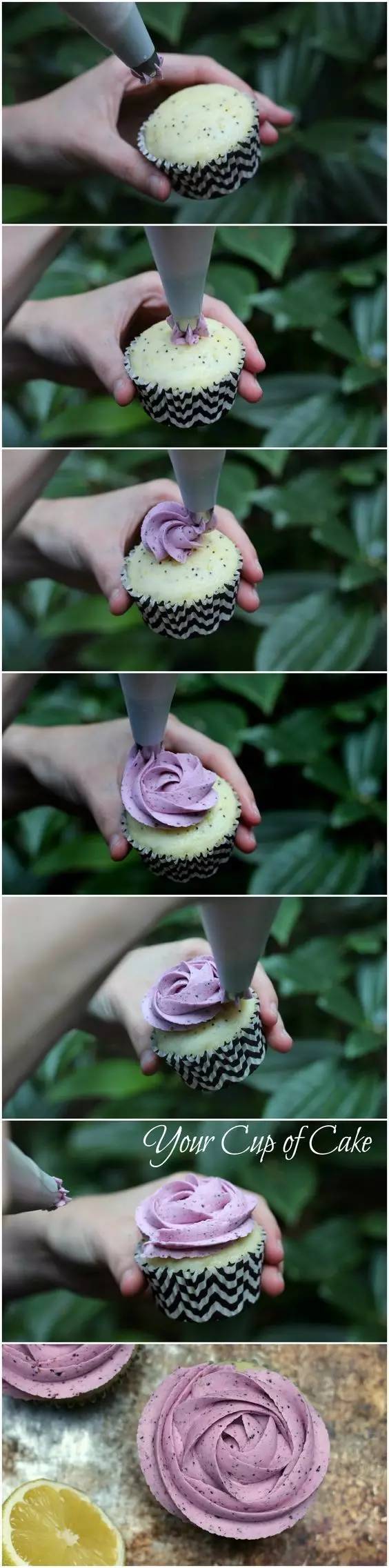 5分钟教你7种纸杯蛋糕裱花小技巧,杯子蛋糕裱花方法技巧