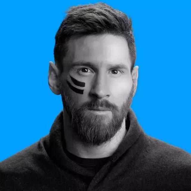 梅西和全部巨星在一起的头像,梅西头像大全可爱