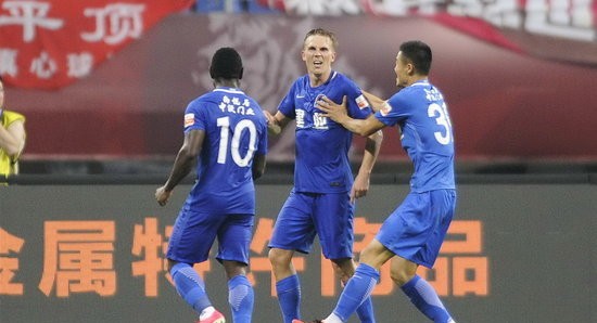 中超公布第17轮最佳球员,中超第16轮最佳阵容国安双核