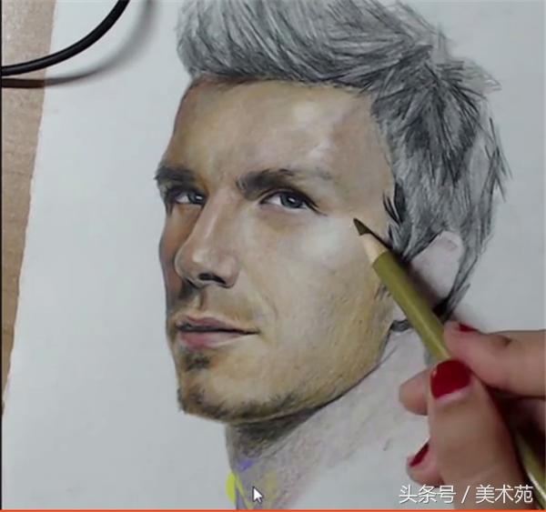 彩铅画教程梵高星空,彩铅画蝙蝠侠教程