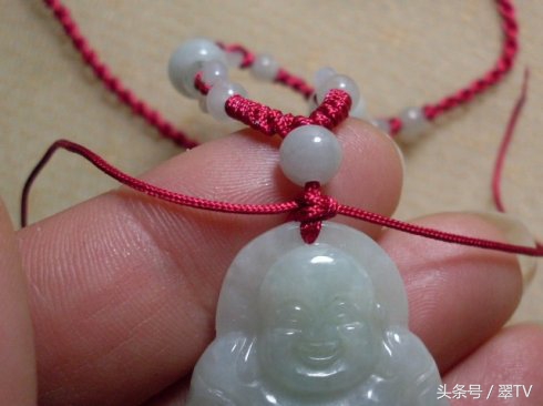 翡翠玉绳子绑法,绑翡翠教程