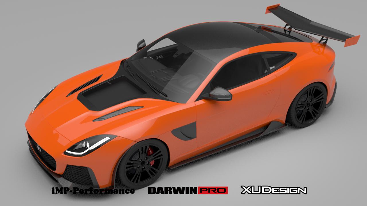 佐罗之剑！优雅的英伦跑车捷豹F-type换装最新XUDesign空力套件，每个人都为之侧目！