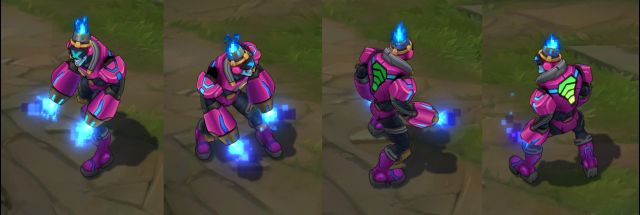 凯尔五杀摇滚皮肤炫彩哪个好看,五杀摇滚女主唱凯尔皮肤怎么样