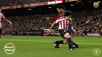 足球小罗如何利用假射来触发双触,小罗足球技巧