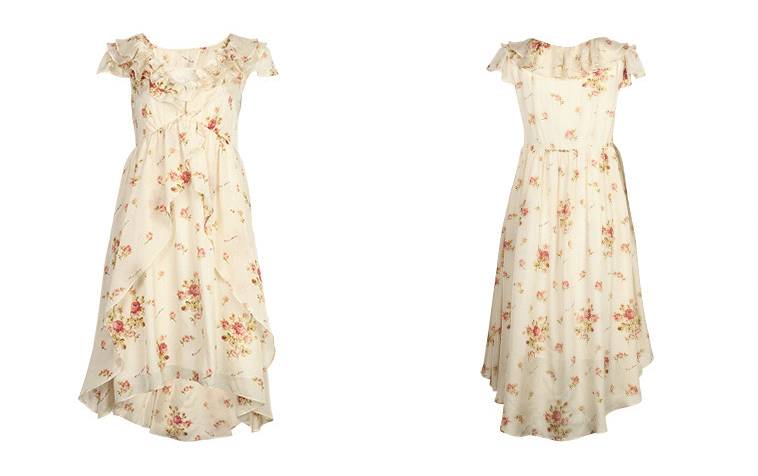 草芽绿连衣裙,连衣裙青草色