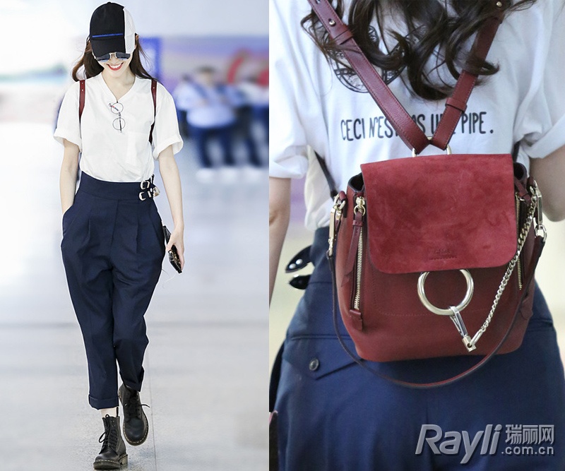 好看又实用的背景包,背双肩包背影