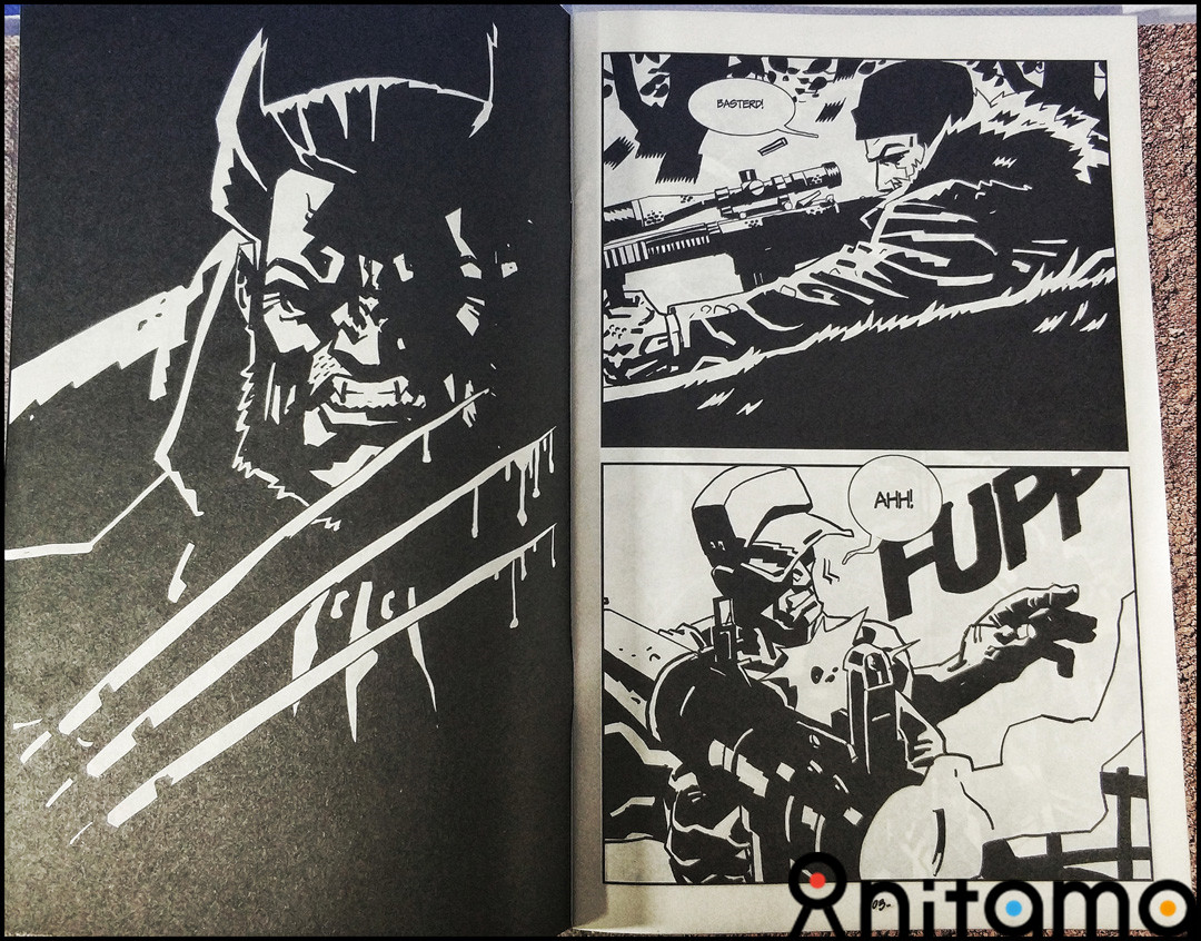 黑道金刚狼-黑帮王国1/6方块5幽灵狼套装测评