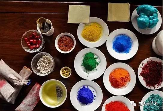马利国画颜料色谱,国画颜料使用视频