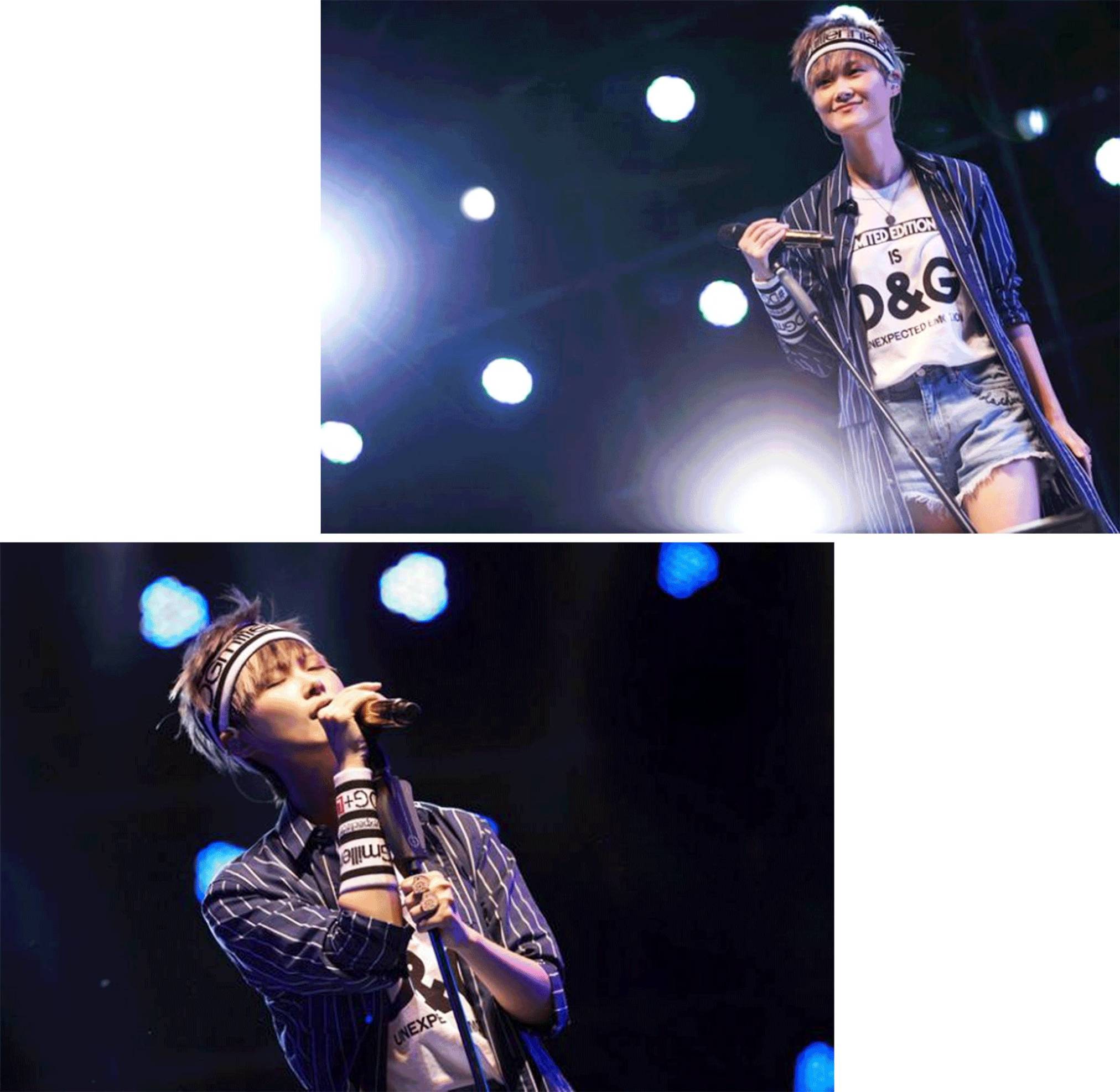 脸大慎入|百变造型,发带搞定