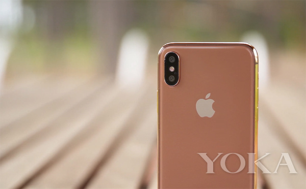 腮红金iphone8,腮红iphone8