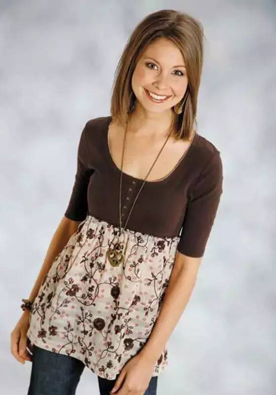 t恤连衣裙太短怎么改,衣服改成短裙子的简单做法