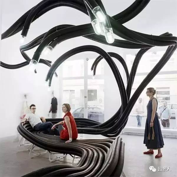 年轻潮流创意休息室设计,创意休息厅