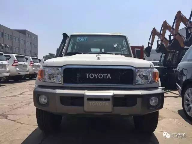 丰田lc76涉水猴绞盘,涉水喉绞盘