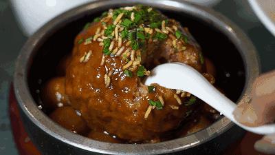 在家自己做狮子头怎样好吃,狮子头怎么做才能滑嫩不散不油炸